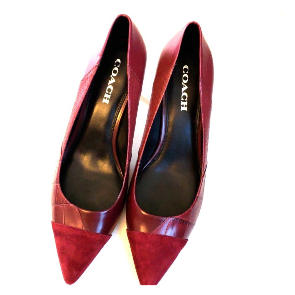 Coach pumps high heel stilettos